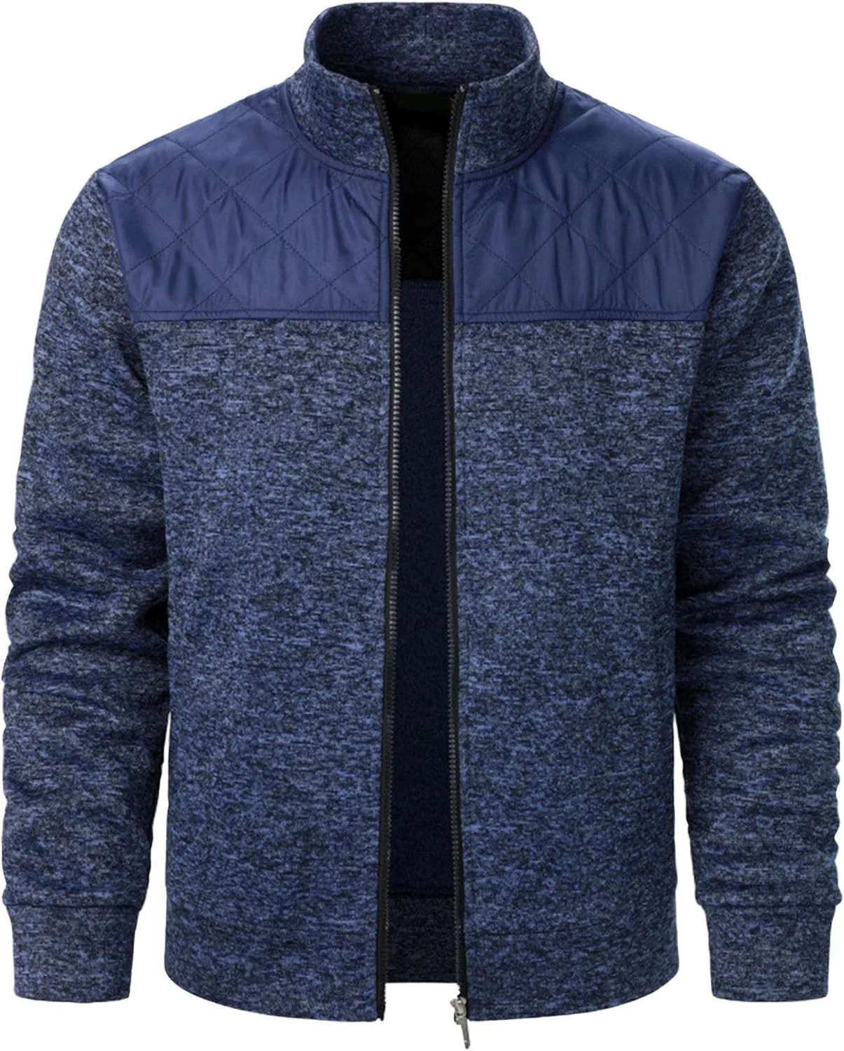 

Мужской модный вязаный кардиган с отложным воротником и карманом Maiyifu-GJ