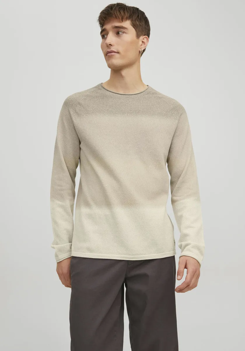 

Свитер с круглым вырезом Jack & Jones "HILL KNIT", цвет Oatmeal