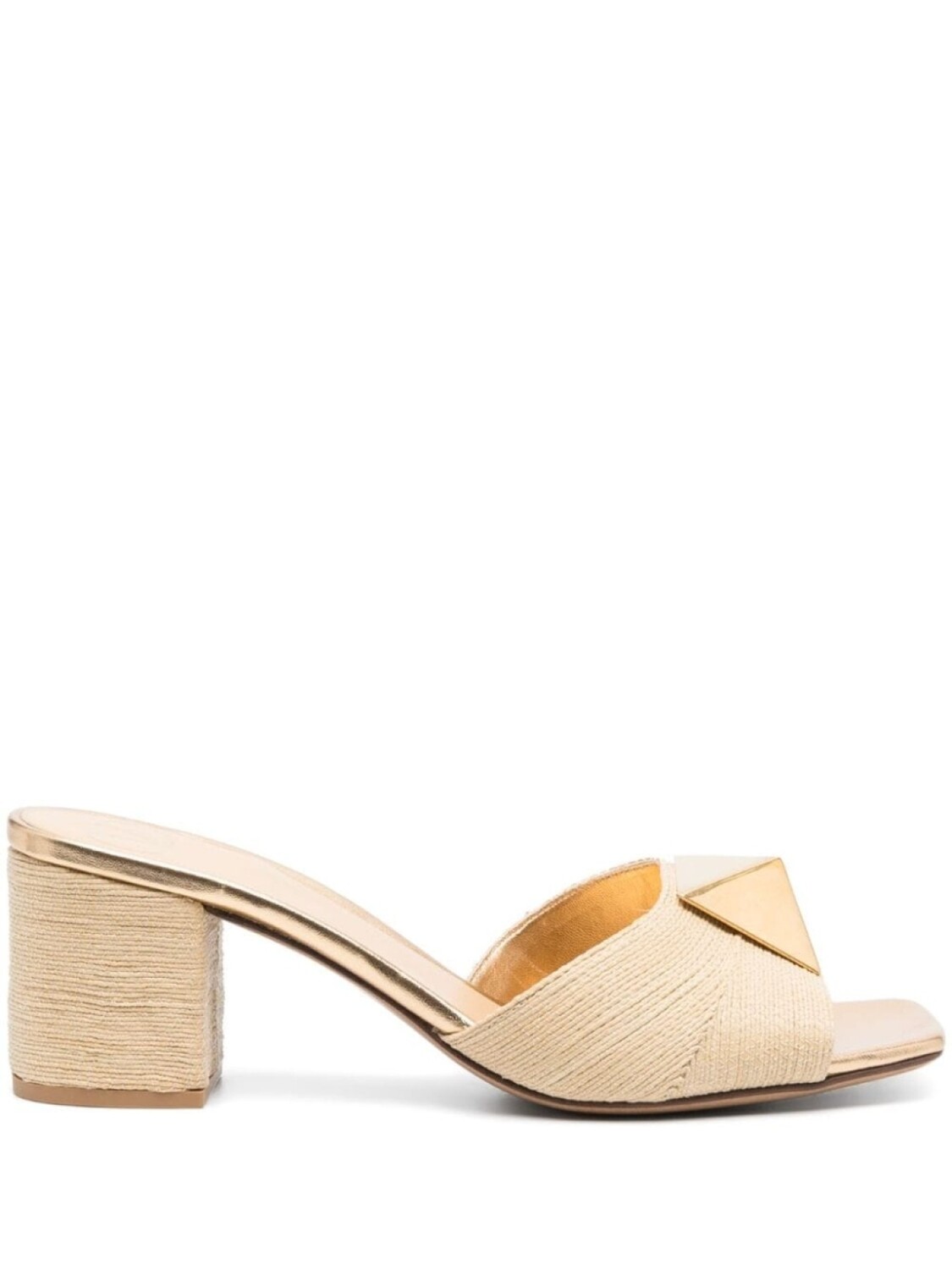 

Valentino Garavani мюли One Stud 65, нейтральный цвет