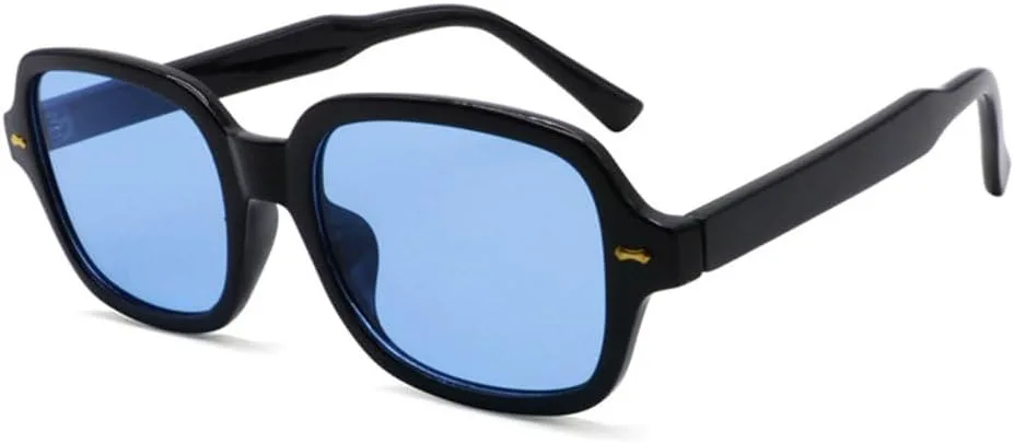 

Женские солнцезащитные очки 2027 года, модные винтажные ретро-очки, классические солнцезащитные очки с защитой от УФ-излучения UV400 MTZJH, C10 Black Blue