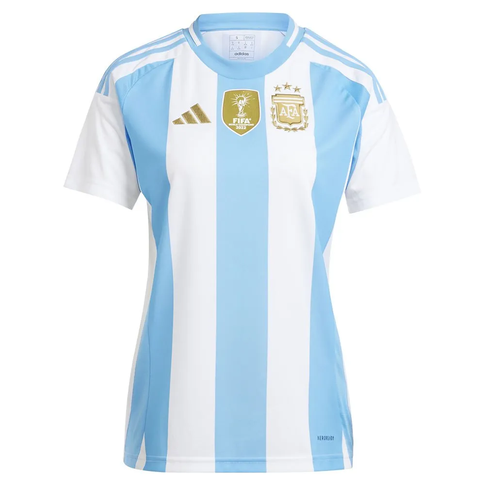 

Футболка с коротким рукавом adidas Argentina 23/24 home Woman, белый