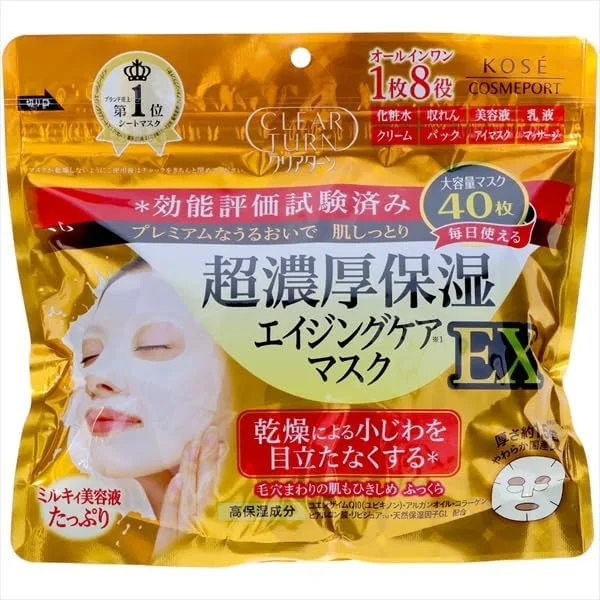 Маска для лица Kose — Увлажняющая Clear Turn Ultra Thick Moisturizing Mask