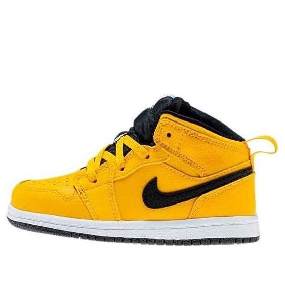 

Кроссовки 1 средние Air Jordan, желтый