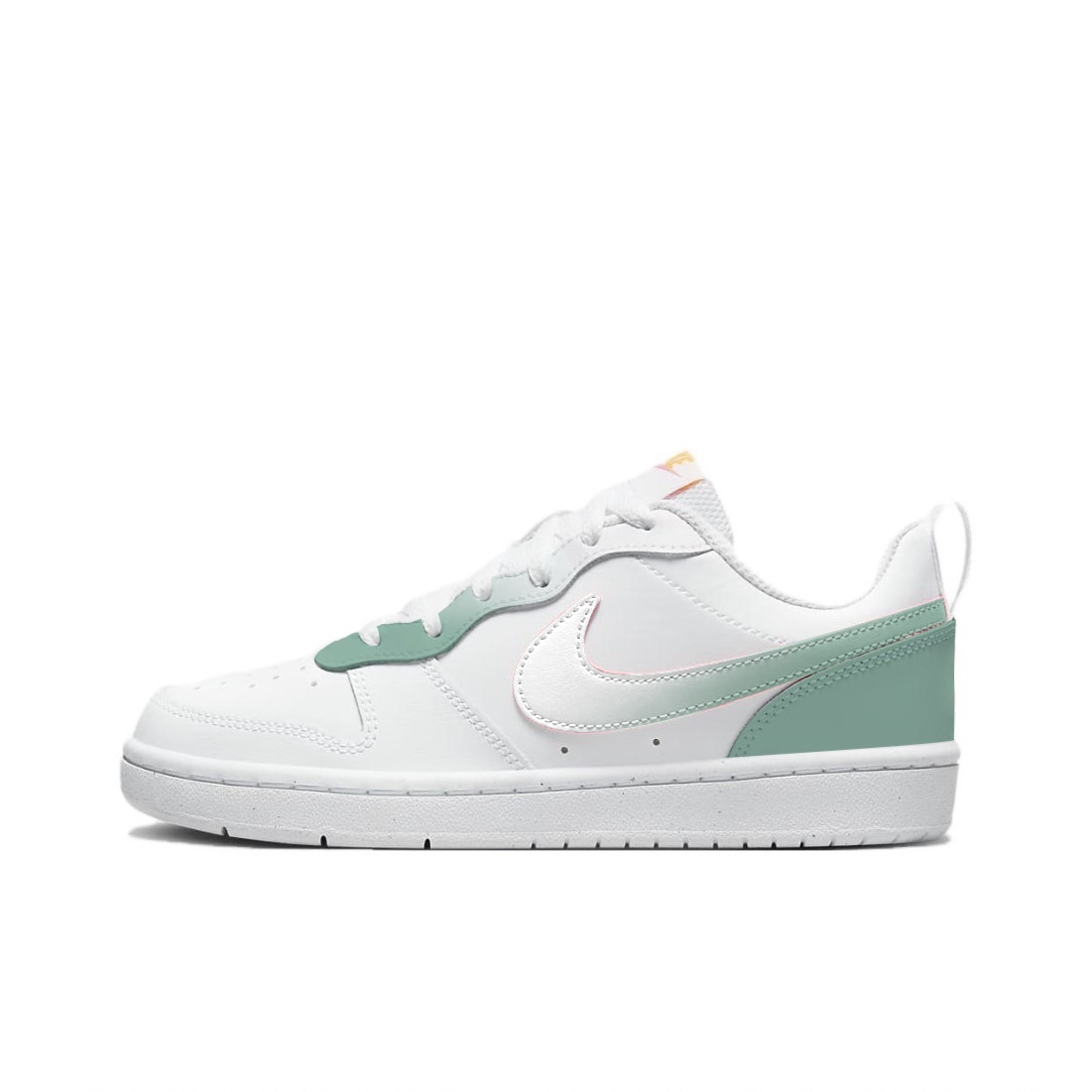 

Кроссовки Nike Court Borough 2 Skateboarding Shoes Women's Low-top White/Turquoise, белый/синий