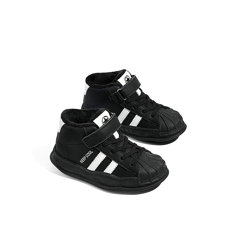 Кроссовки Jeep Kids Skateboarding Shoes Kids Mid-top Black, черный — фото 4