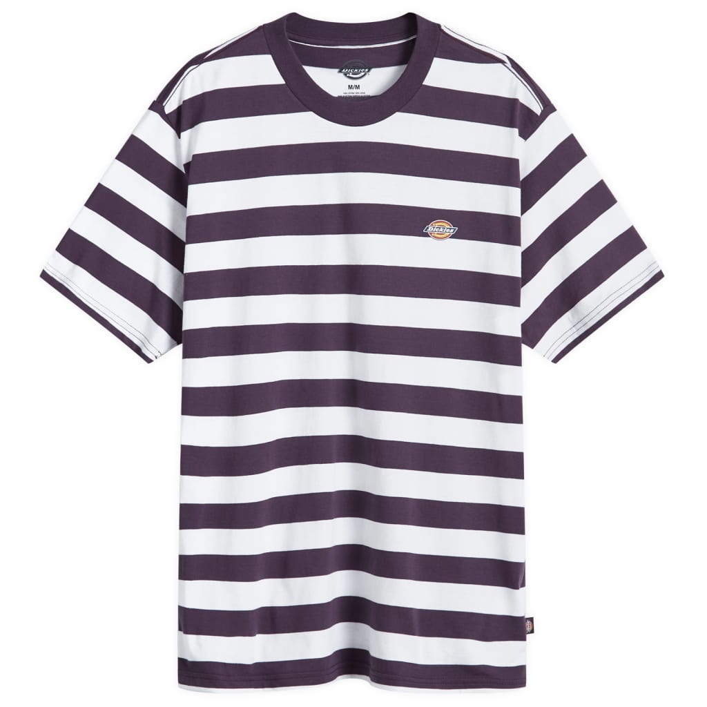 

Футболка Rivergrove в полоску Dickies, цвет plum perfect