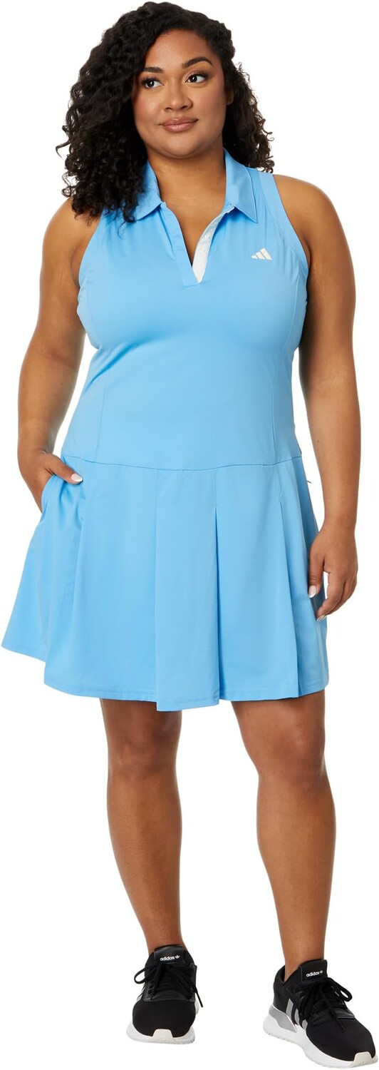 Платье adidas Golf Ultimate365 Pleated Golf Dress, цвет Semi Blast Blue — фото 4