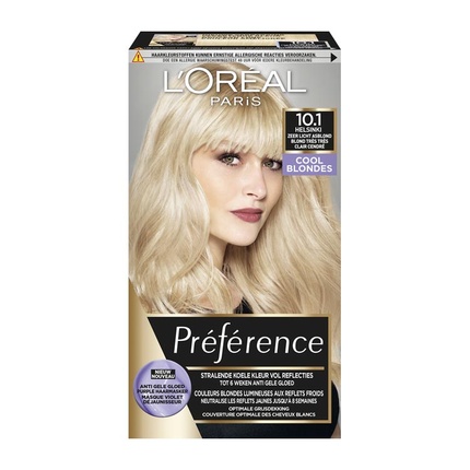 

Loreal Paris Preference 10.1 Экстра Светлый Пепельно-русый Цвет Волос L'Oréal