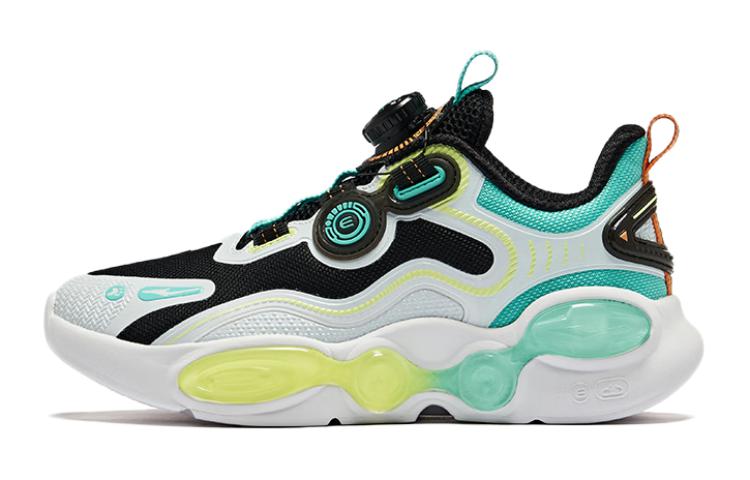 

ERKE KIDS Износостойкие низкие детские кроссовки для бега, черные, белые, зеленые, подростковые