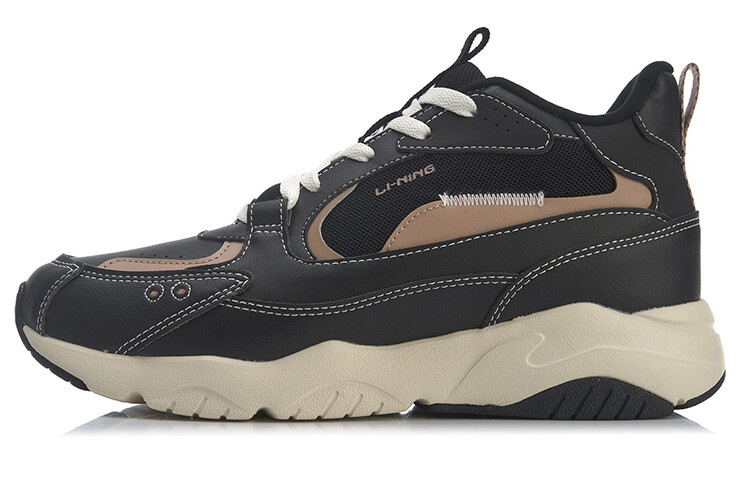 

LINING Defender Lifestyle Shoes Men Mid-top Black/Brown