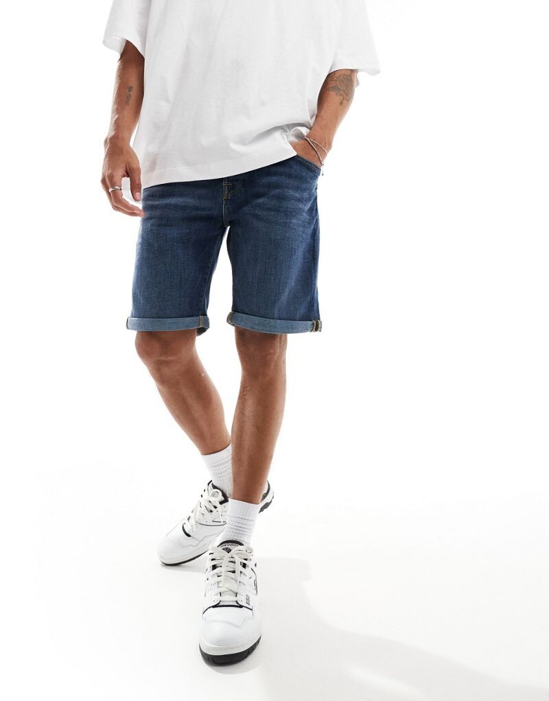 

Jack & Jones – темно-синие джинсовые шорты