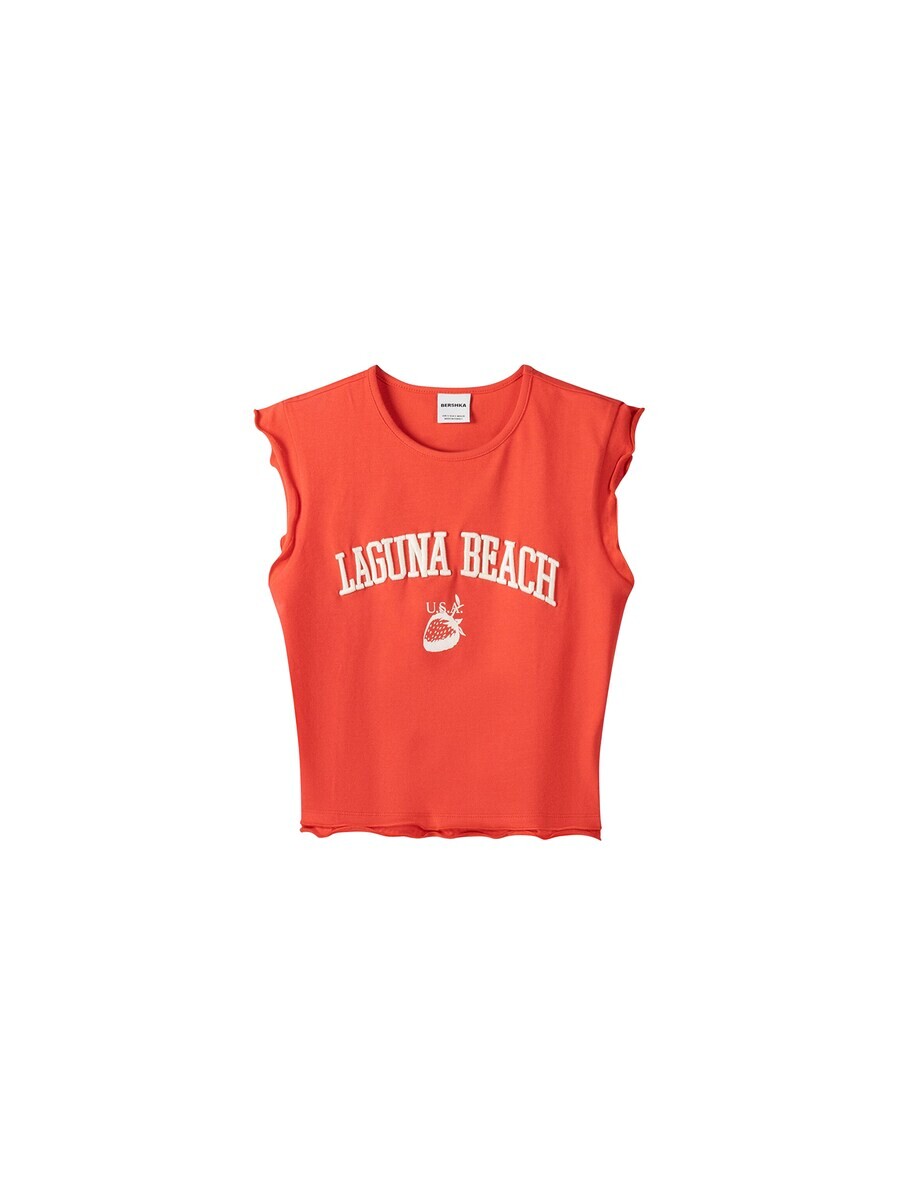

Топ Bershka Top, красный