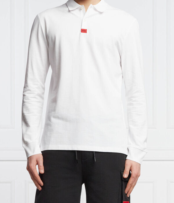 

Поло Hugo Deresolo222 Slim Fit, белый