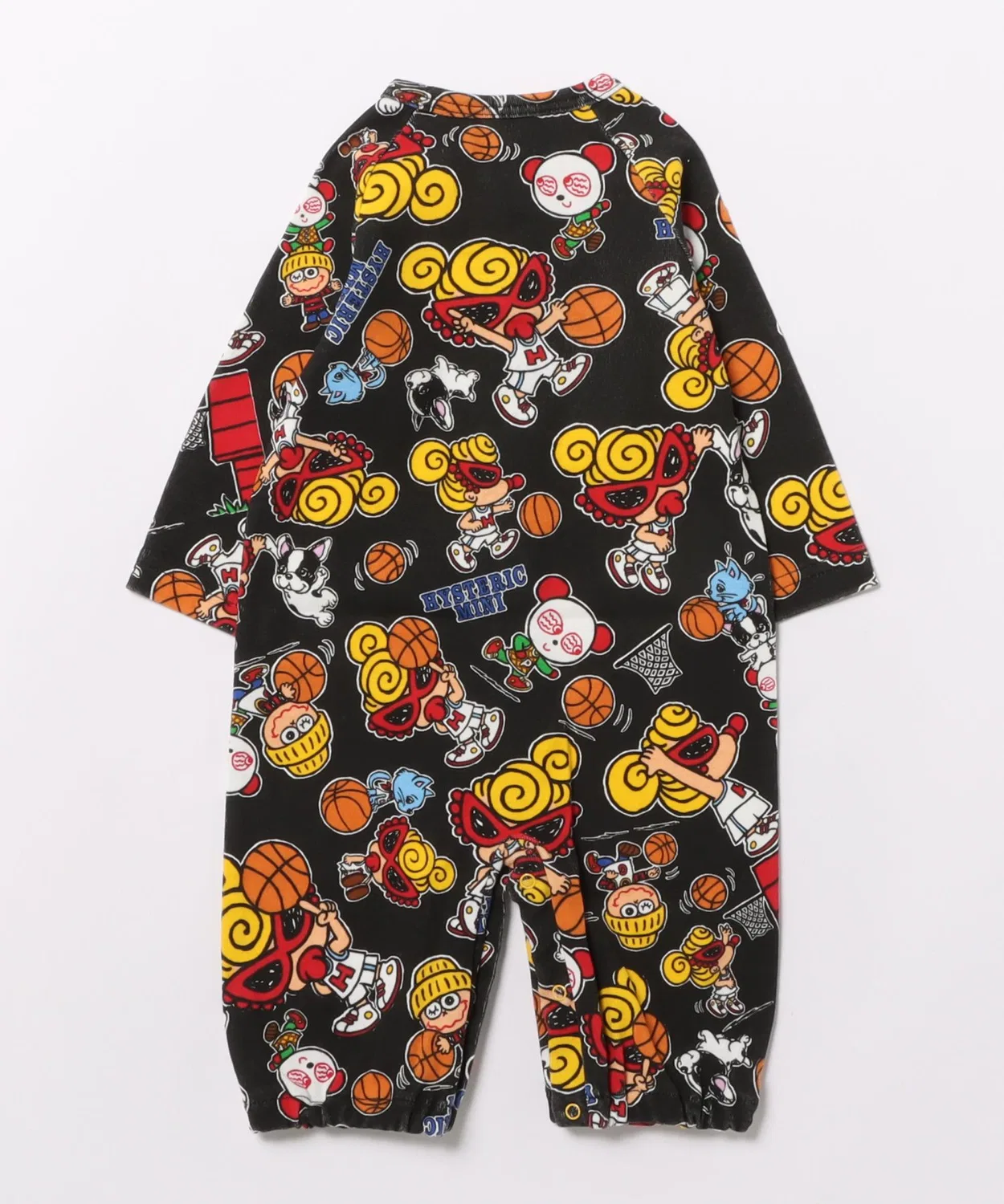 Боди 2WAY с принтом HYSTERIC MINI HOOPS, хлопок, красный — фото 2