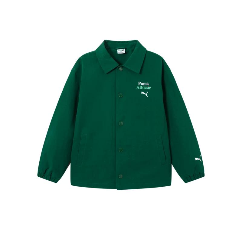 

Детские повседневные рубашки PUMA, темно-зеленый 40701