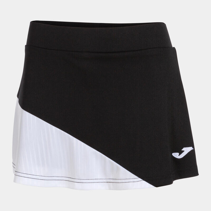 

Теннисная юбка Joma, черный/белый