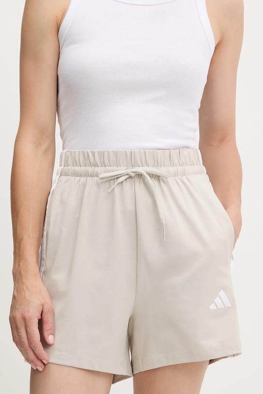 

Шорты Essentials с тремя полосками Adidas, бежевый