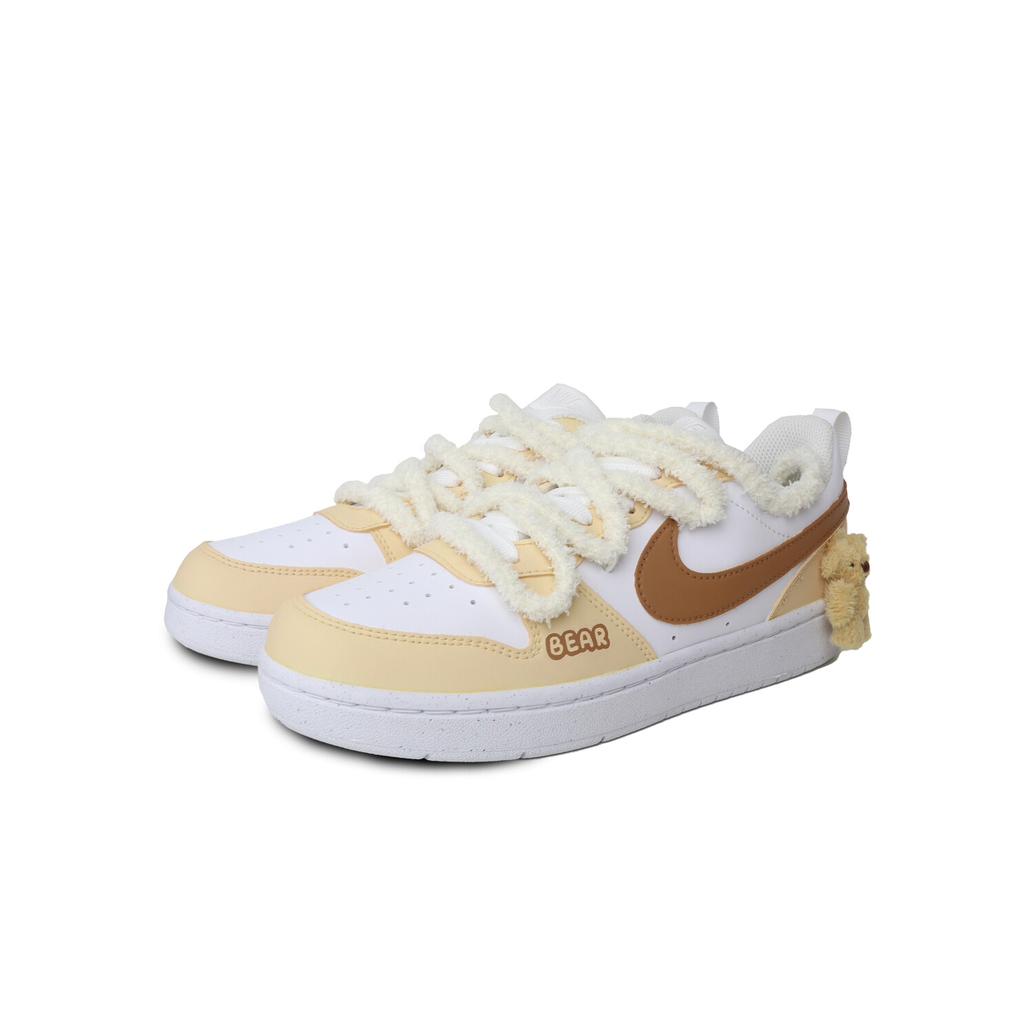

Кроссовки для скейтборда Court Borough женские, низкие, желтый/коричневый Nike