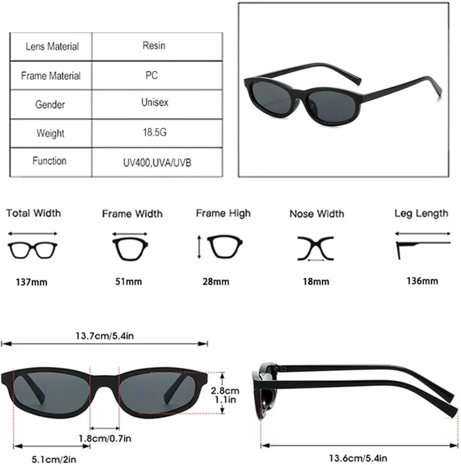 

Модные маленькие солнцезащитные очки «кошачий глаз» для женщин, ретро-леопардовый принт, защита от УФ-излучения UV400, трендовые для мужчин TVTBBVV, Black Clear