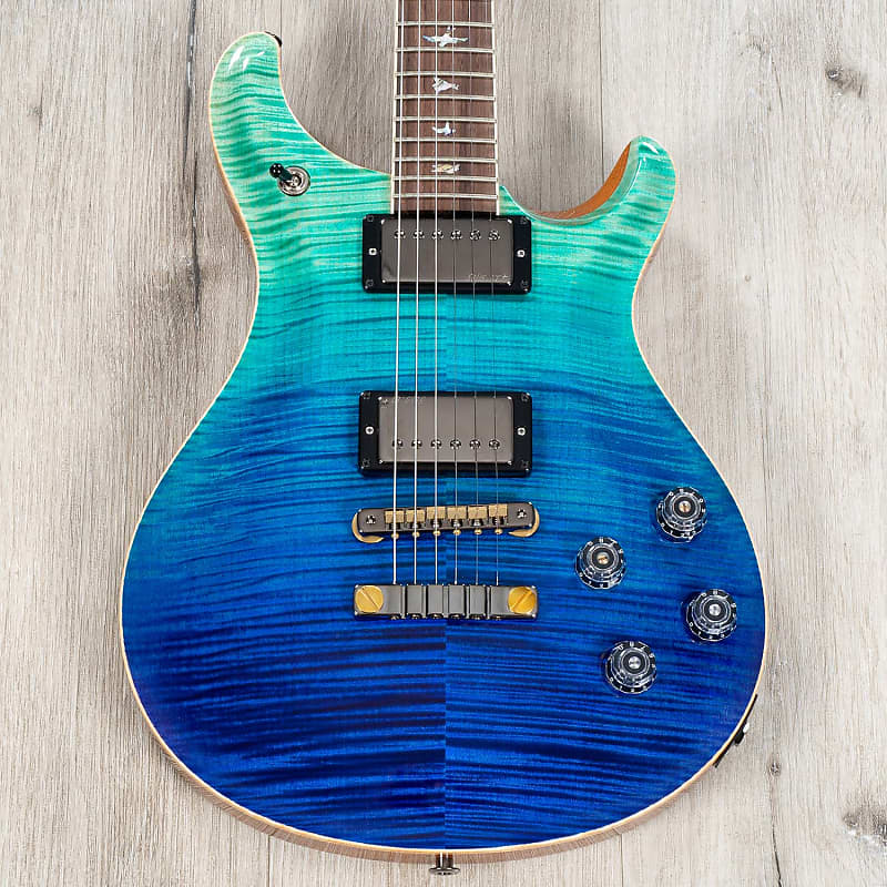 

Электрогитара PRS Paul Reed Smith Wood Library McCarty 594 Guitar, Brazilian Rosewood, Roasted Maple, Blue Fade