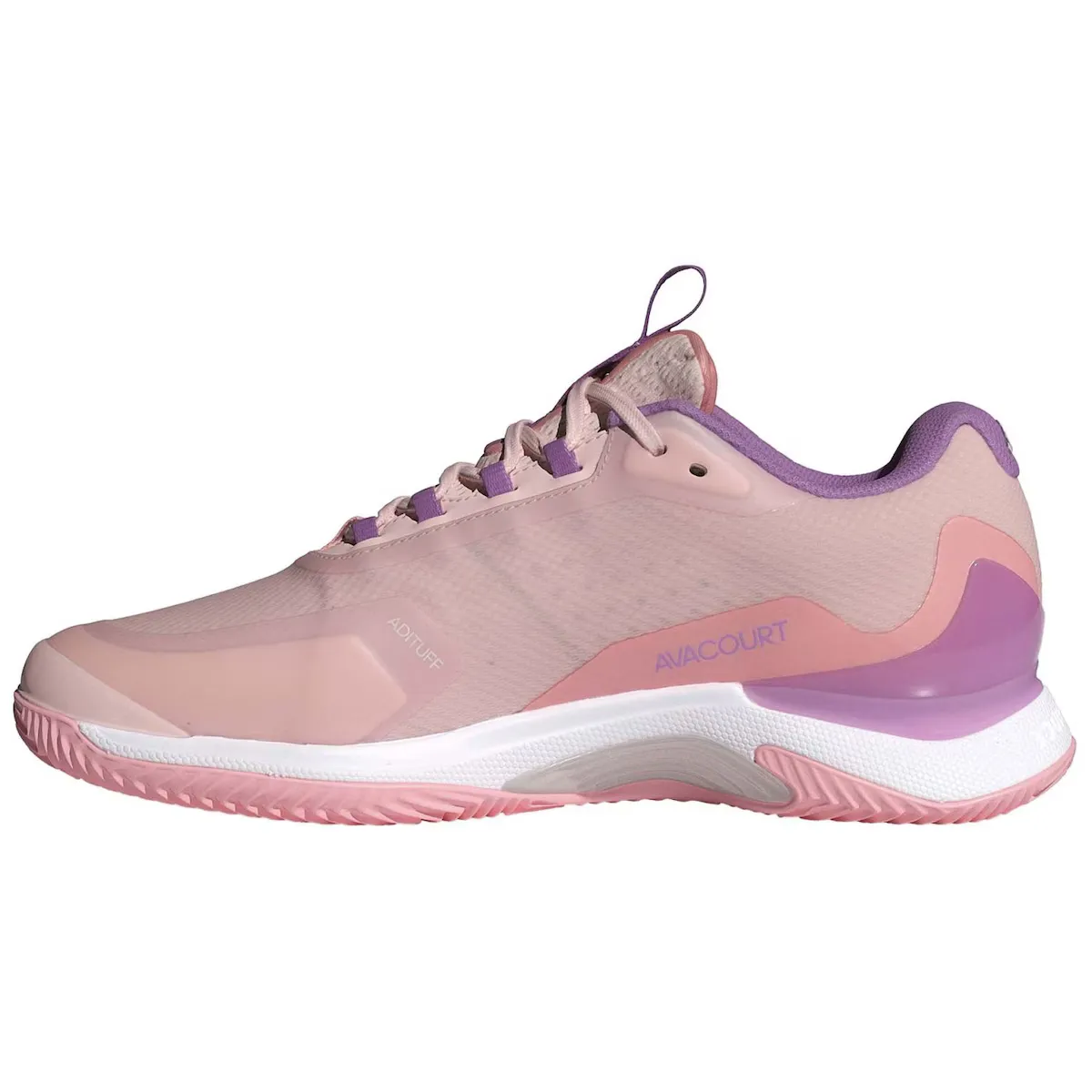 Adidas AVACOURT 2.0 CLAY женские теннисные кроссовки, розовый — фото 3