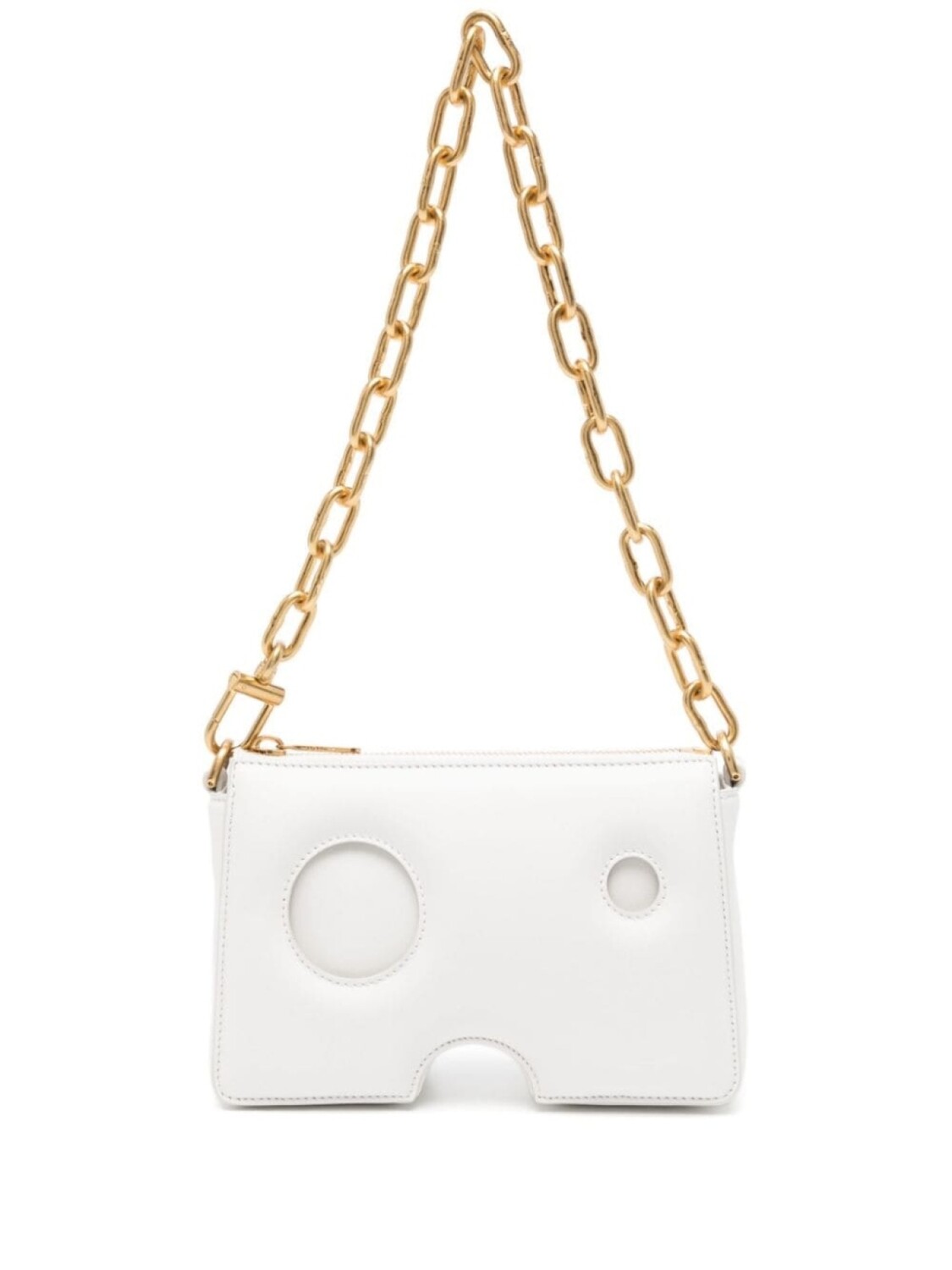 

Сумка через плечо из кожи Off-White Burrow, белый