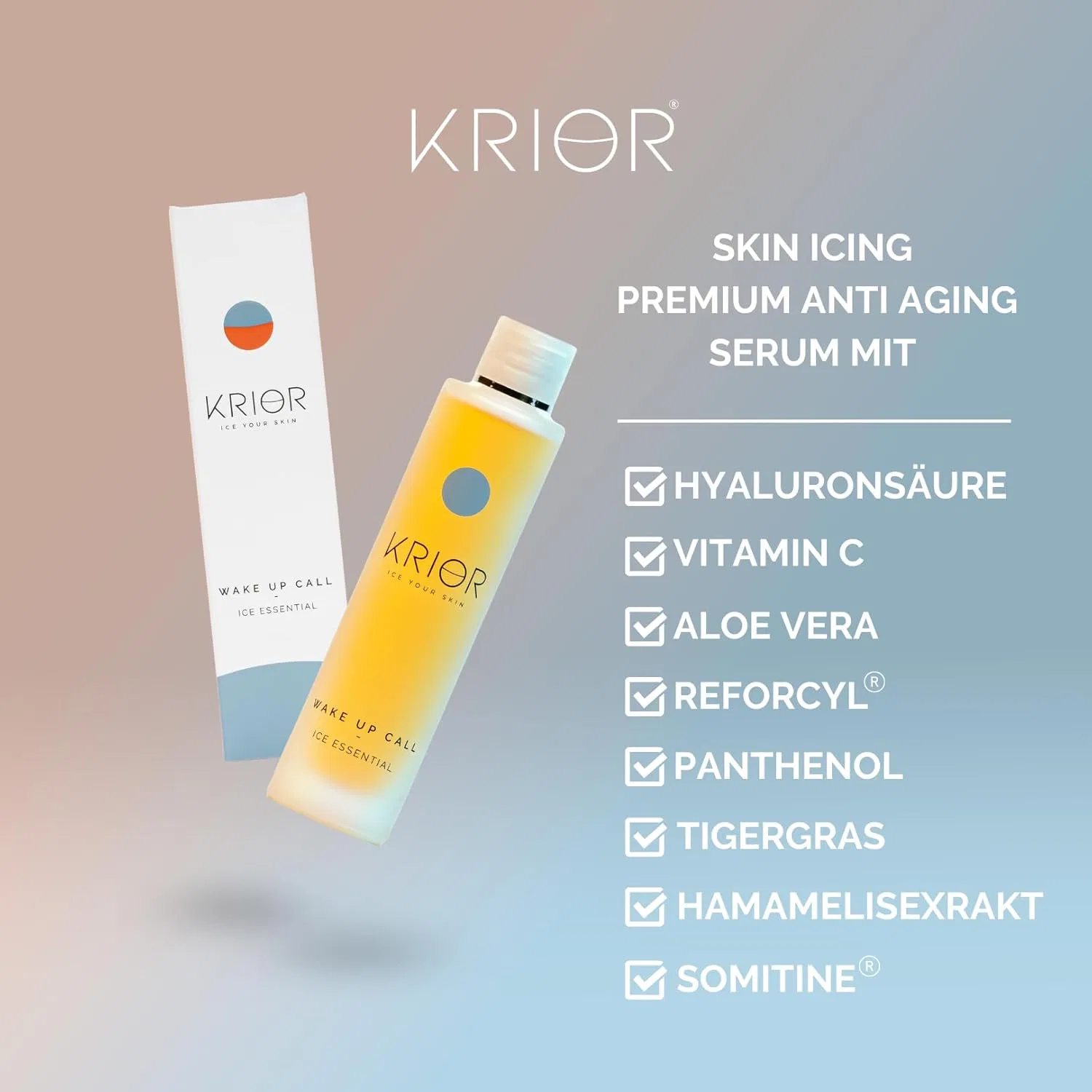 Эссенция Krior — Для лица Skin Icing Essence с витамином C — фото 2