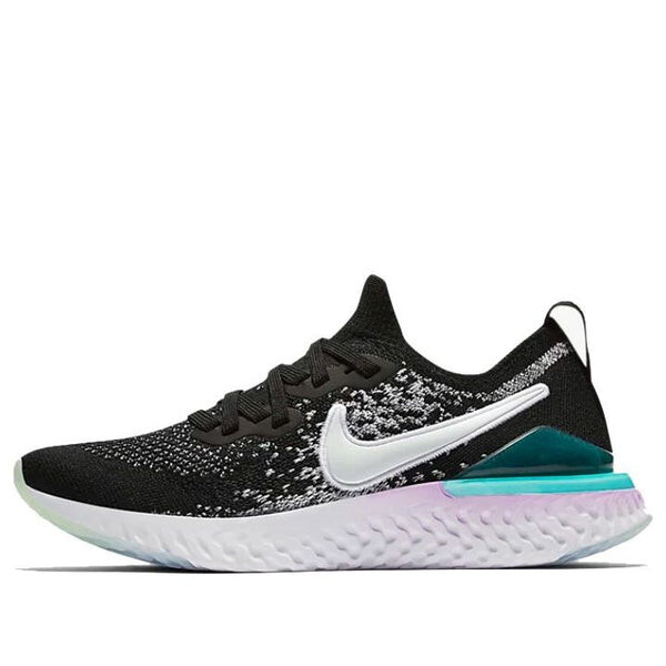 

Кроссовки epic react flyknit 2 Nike, черный