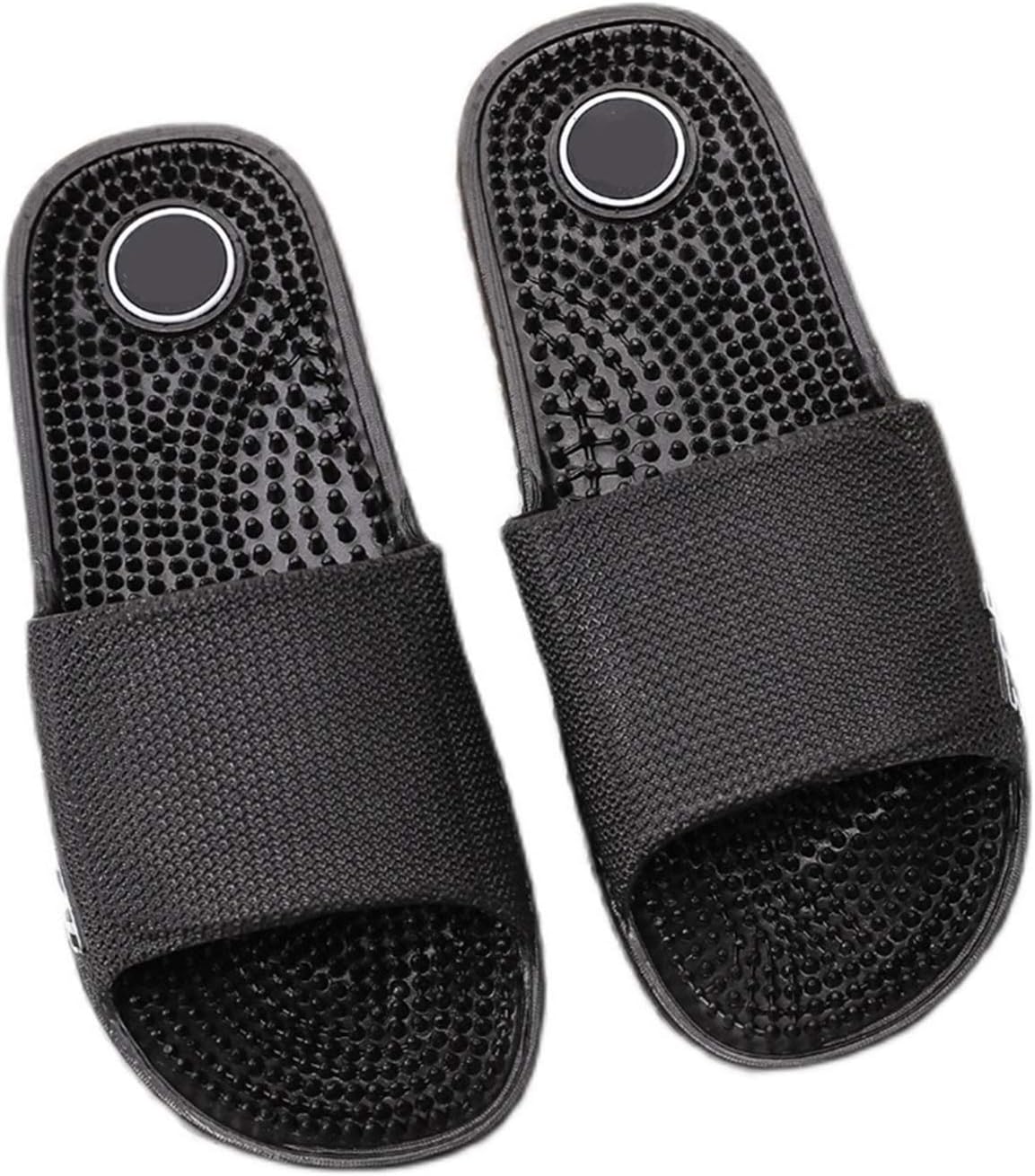 

Мужские тапочки YXCKG, массажные тапочки для душа для женщин и мужчин, сандалии с точечным массажем стоп, женские тапочки, домашняя обувь, летние пляжные тапочки для бассейна с мягкой подошвой (Цвет: Королевский синий, Размер: EUR45)