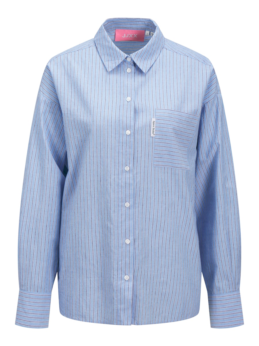 

Блуза JJXX JXJulia, темно-синий/светло-голубой