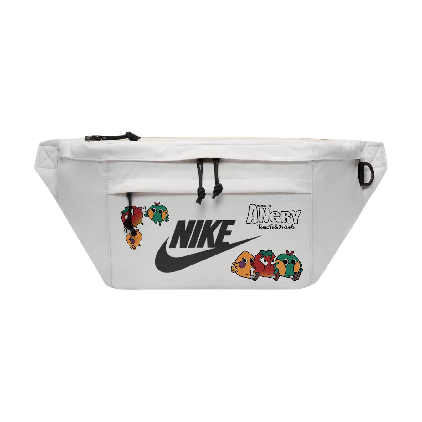 

Nike Одноплечевая набедренная сумка через плечо унисекс белая, TomaTo&Friends