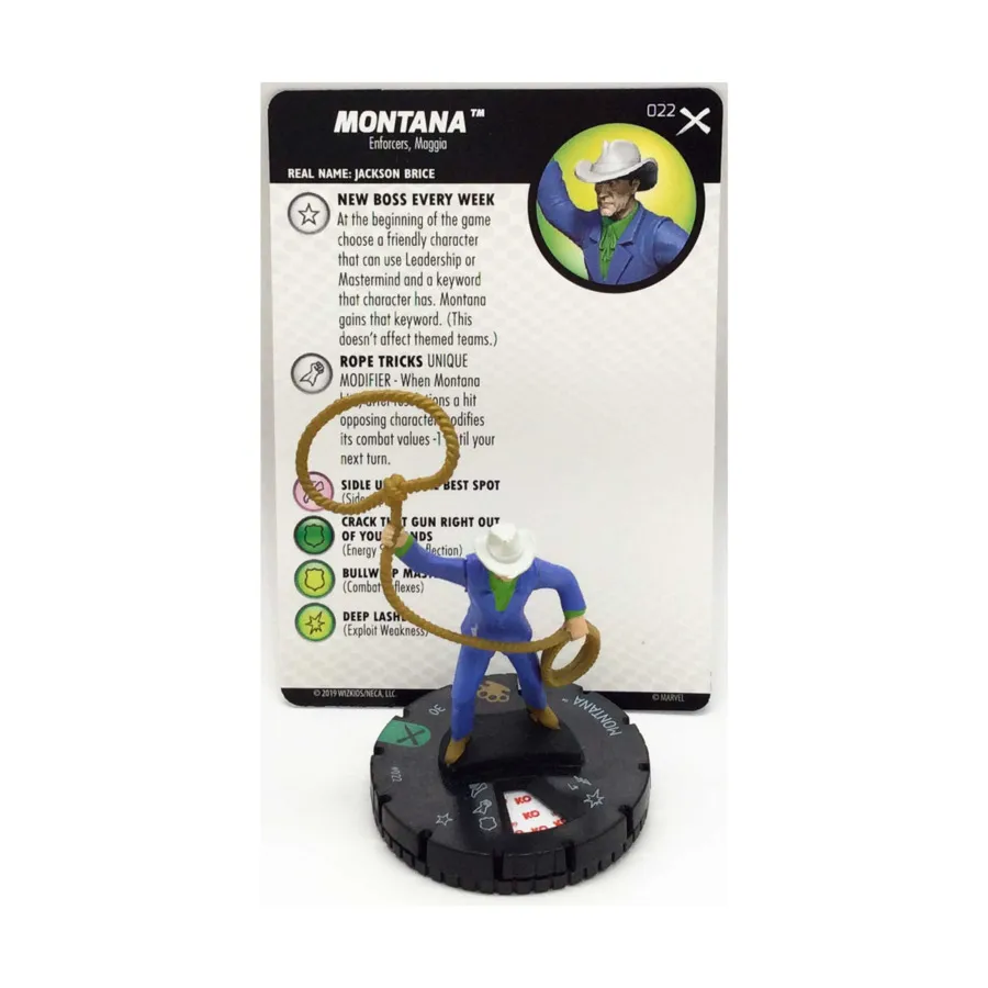 

Монтана (Ю), Marvel HeroClix - Earth X - Singles
