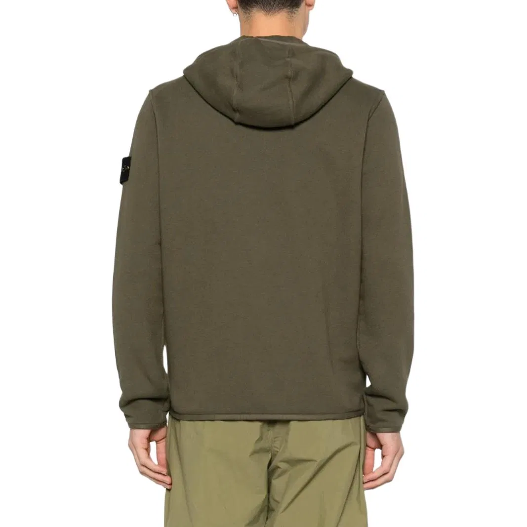Свитшот мужской Stone Island Army Green — фото 4