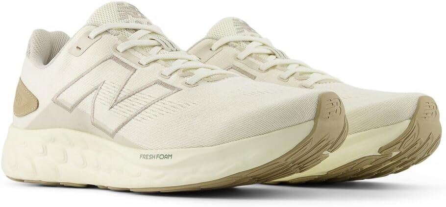 Мужские кроссовки New Balance Fresh Foam 680 V8, Angora/Arid Stone/Angora — фото 4