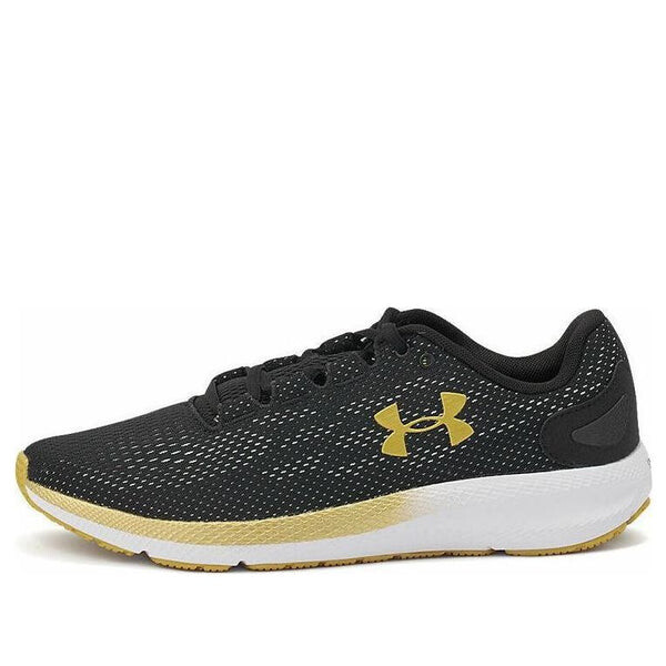 

Кроссовки charged pursuit 2 'black gold' Under Armour, черный