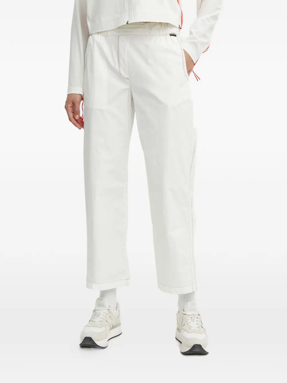 

Брюки на эластичном поясе Napapijri, белый