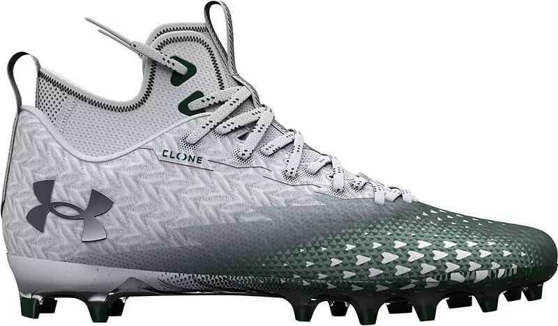 

Мужские футбольные бутсы Under Armour Spotlight Clone MC, белый/зеленый