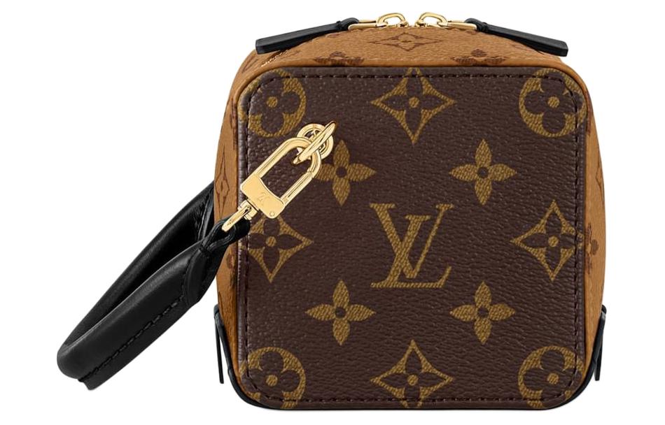 Кожаная женская сумка коричневая LOUIS VUITTON — фото 3