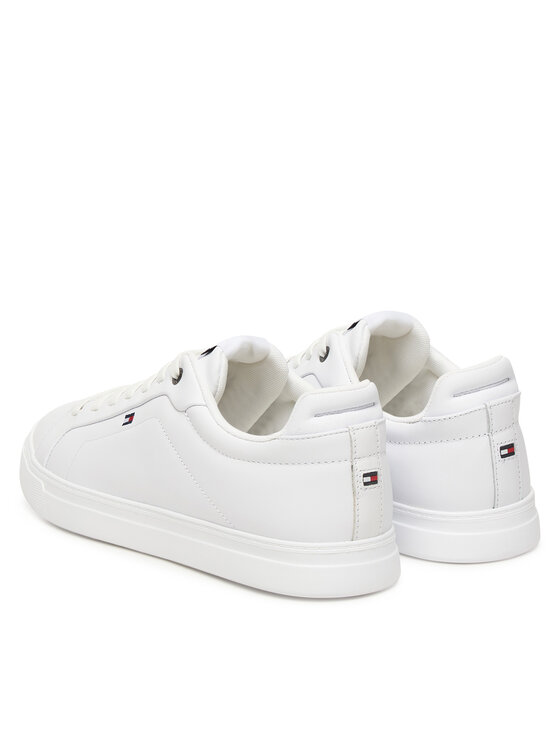 Кроссовки Icon Court Light Ess FM0FM05678 Tommy Hilfiger, белый — фото 3