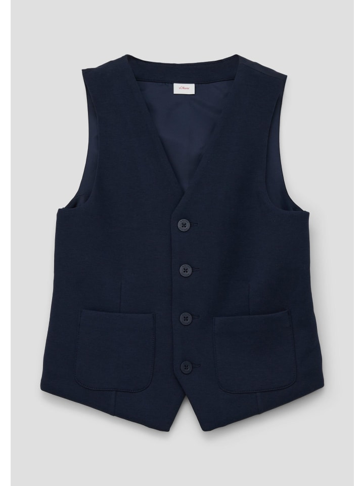 

s.Oliver Жилет для помещений в цвете 5952_navy