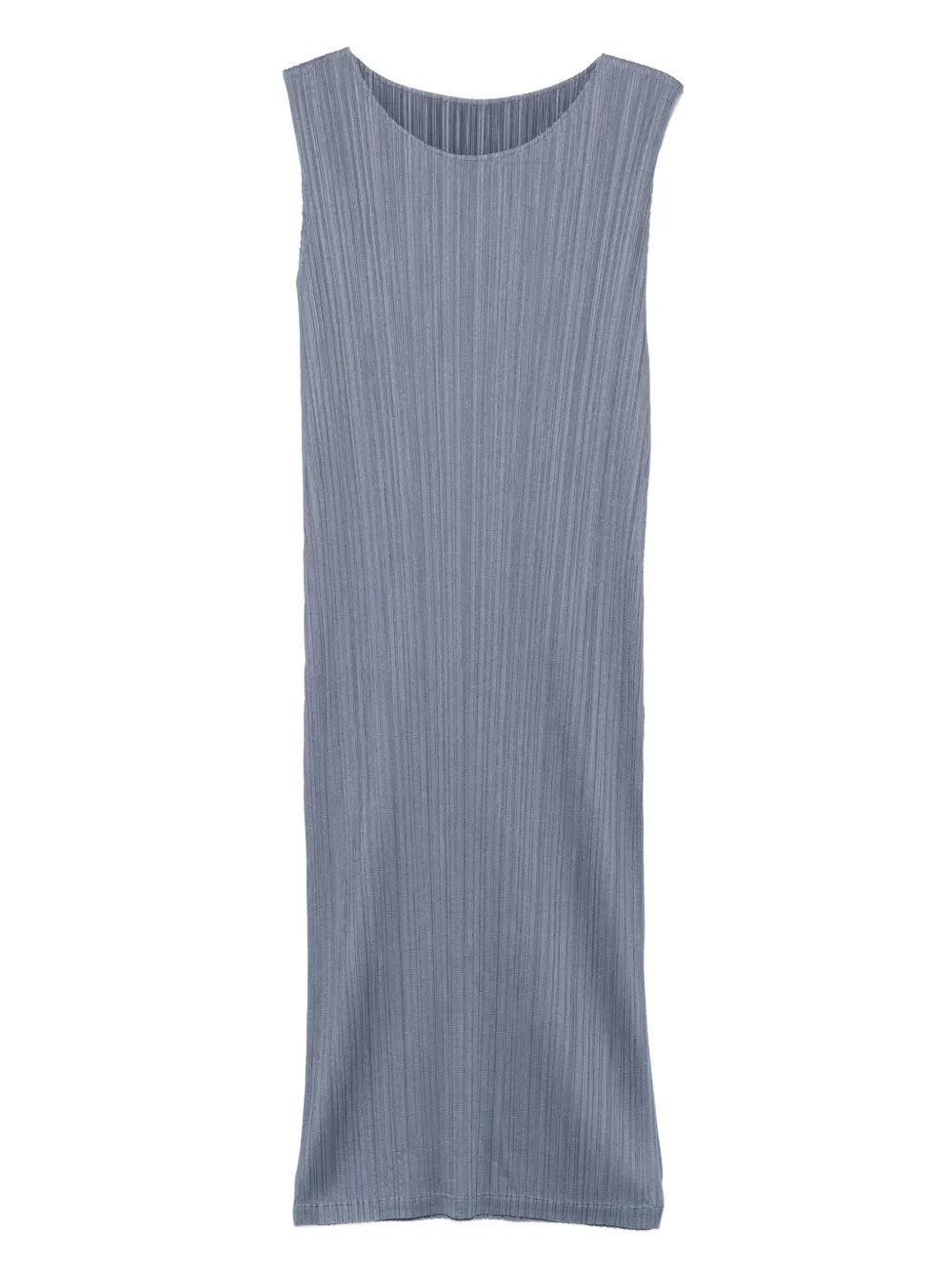 

Плиссированное платье миди Pleats Please Issey Miyake, синий