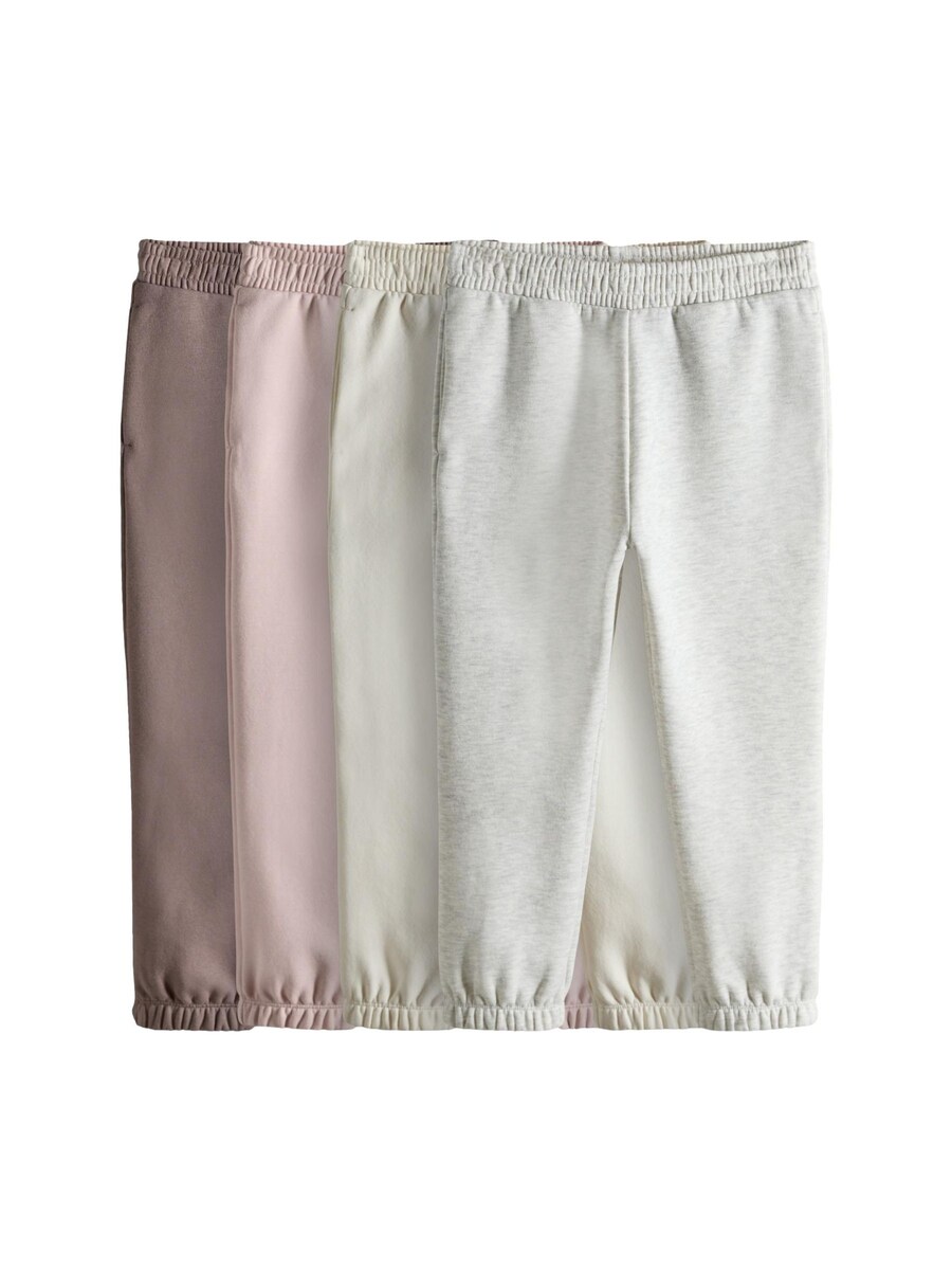 Зауженные брюки The Set, Ecru/Brown/Light Grey/Powder