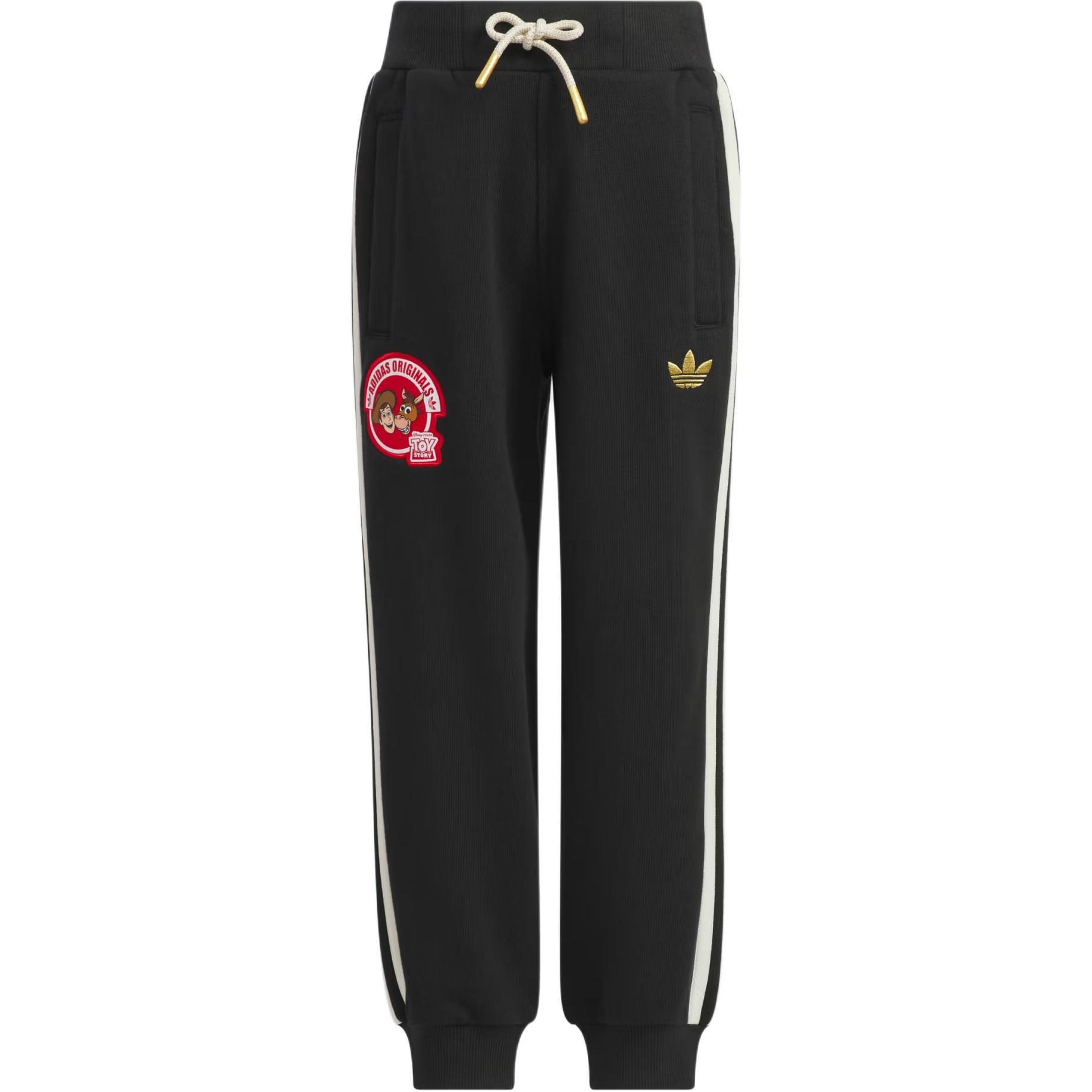 Детские вязаные спортивные штаны Adidas Originals, черный
