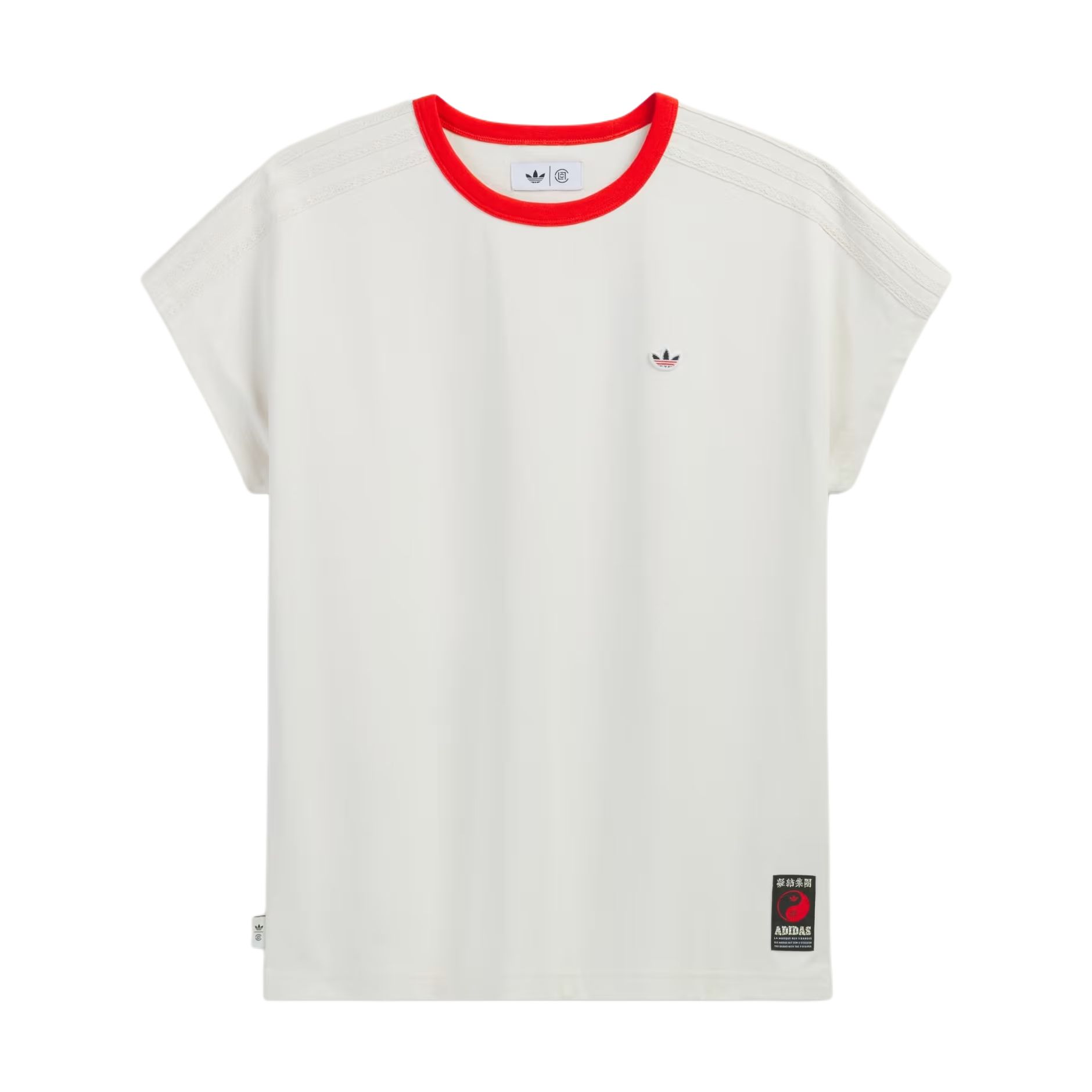 

Футболка CLOT DOLMAN TEE BY EDISON CHEN Unisex Adidas Originals, wonder белый