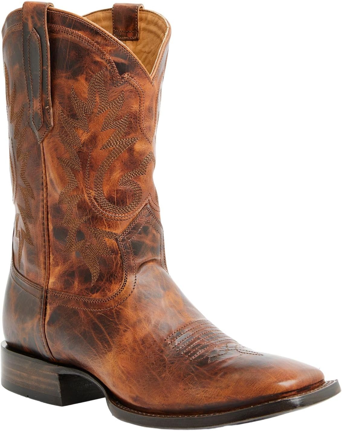 

Мужские ботинки Cody James Black 1978Reg; The Hayward Western с широким квадратным носком - Bbxfa25l3-2, коричневый