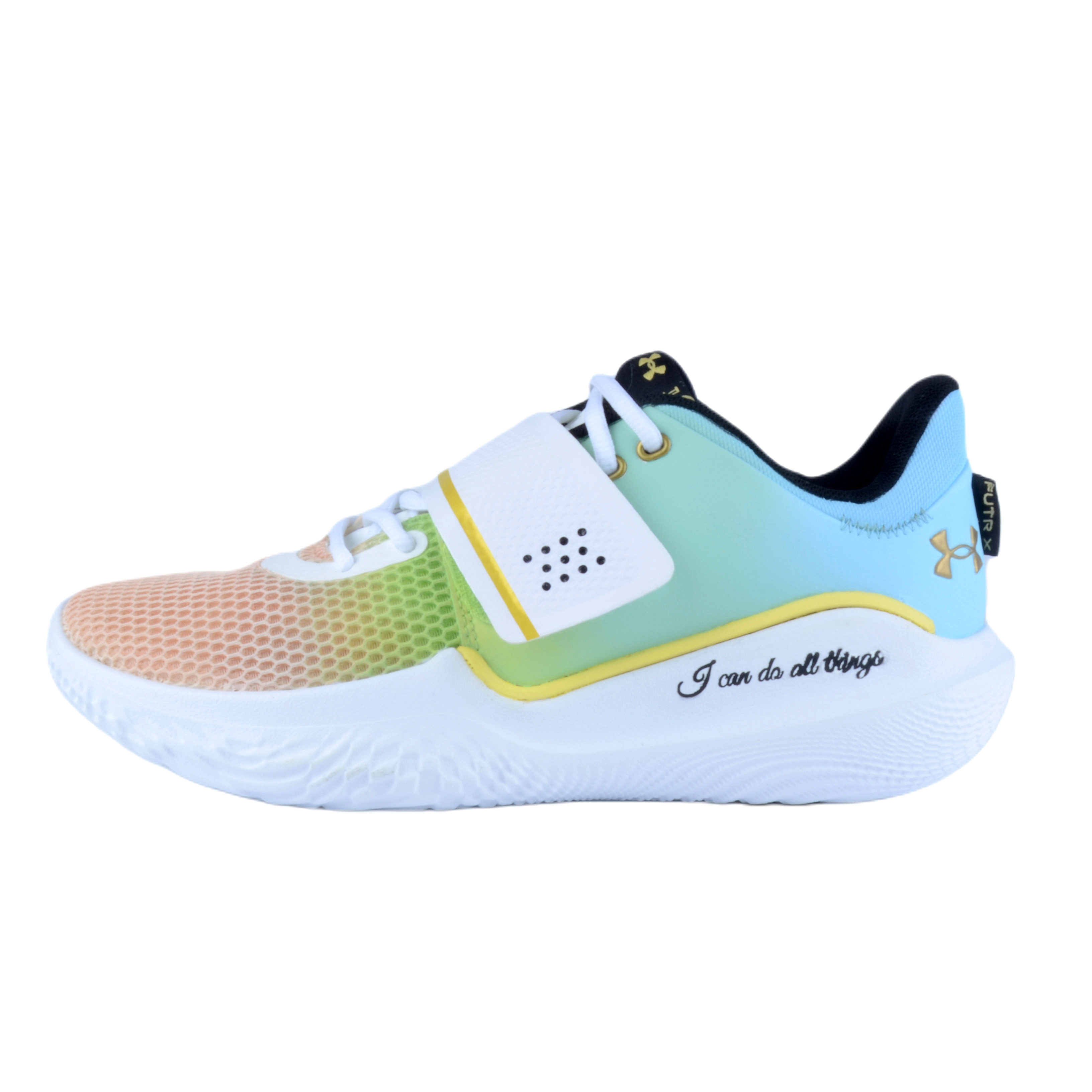 

Баскетбольные кроссовки Flow FUTR X 1 Basketball Shoes Unisex Low-Top Orange/Green Under Armour