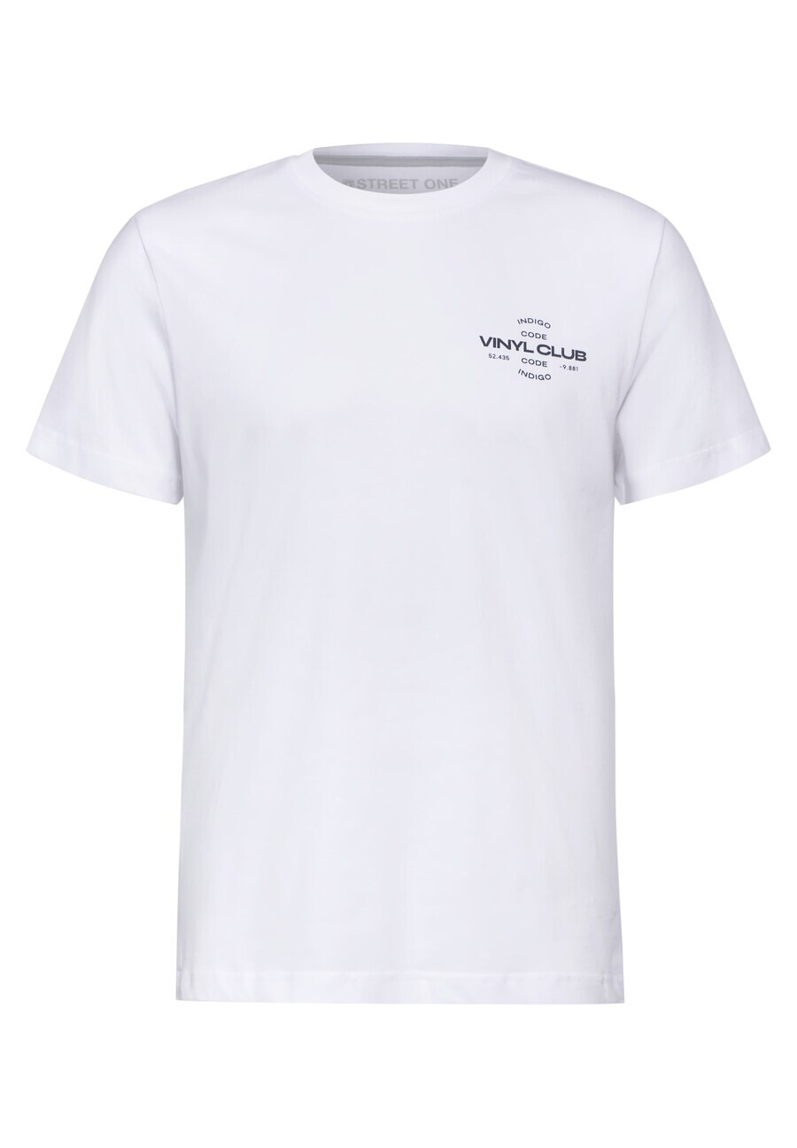 

Классическая футболка Street One MEN Shirt, белый