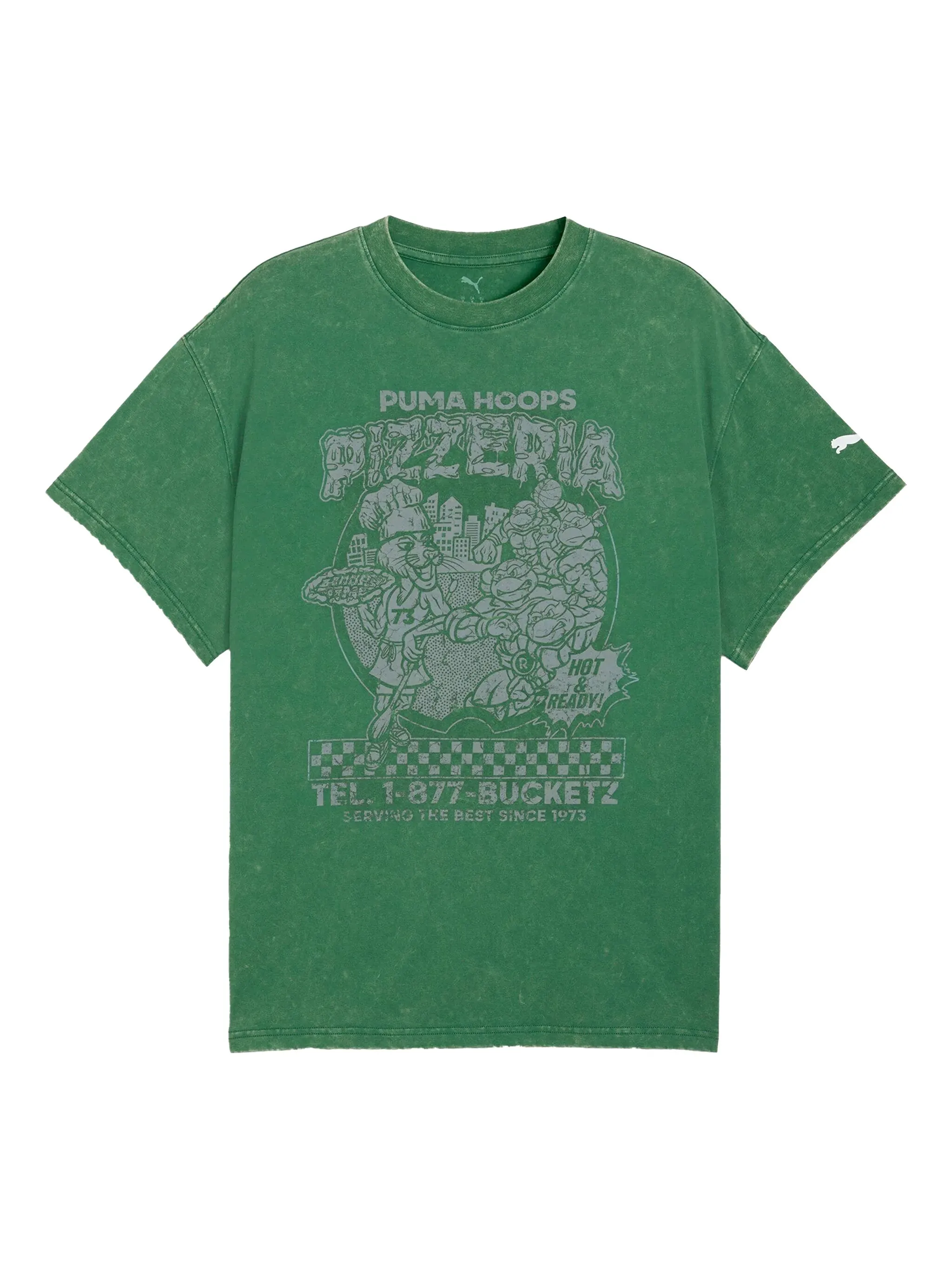 

Футболка из коллаборации с Teenage Mutant Ninja Turtles Puma, зеленый