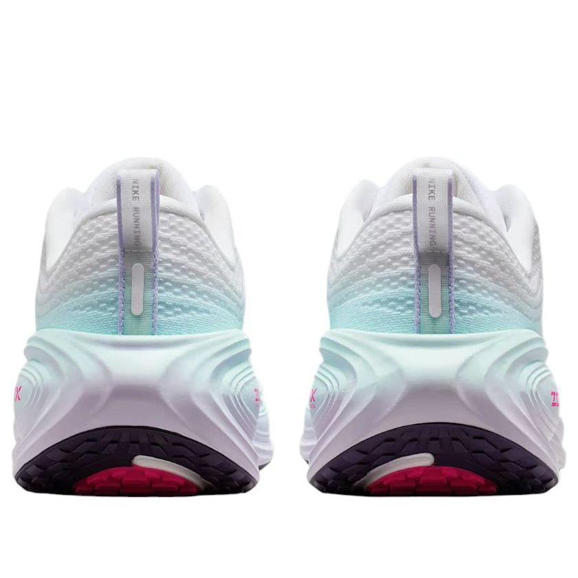 Кроссовки (WMNS) Nike ZoomX Vomero Plus 'White Dark Raisin Glacier Blue Hyper Pink' — фото 4