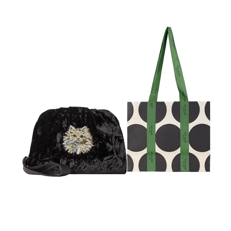 

Kate Spade Сумка через плечо Fabric With Cow Leather, женская, черная